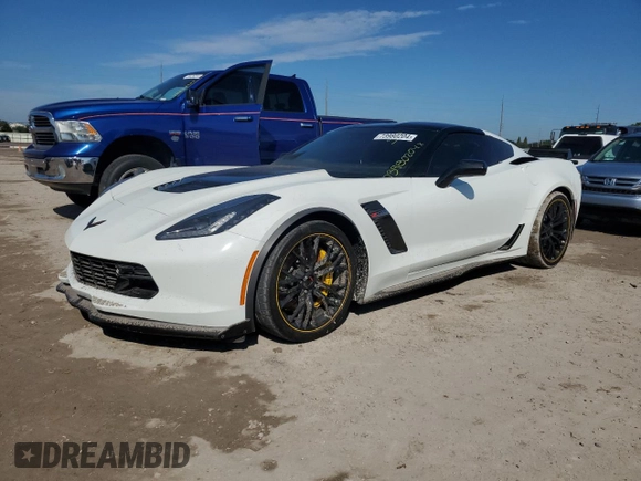 2019 Chevrolet Corvette Z06 2LZ with VIN 1G1YS2D67K5602867, listed as a Copart auction lot 73980204 with 0 mi miles and Non Repairable. Bid and sale history available at carsss.com. Image 1.