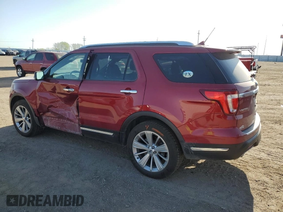 2019 Ford Explorer Limited с VIN 1FM5K8F83KGB48788, выставлен на аукционе Copart как лот 56367775 с пробегом 103 648 миль миль и Списание • Salvage title. История ставок и продаж доступна на DreamBid. Изображение 2.