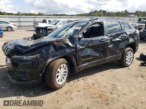2022 Jeep Cherokee Latitude Lux with VIN 1C4PJMMN8ND547476, listed as a Copart auction lot 74342284 with 11,405 mi miles and Salvage title. Bid and sale history available at DreamBid. Image 1.