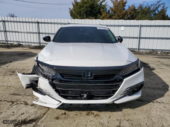 2022 Honda Accord Sedan Sport SE with VIN 1HGCV1F47NA041310, listed as a Copart auction lot 50175695 with 32,049 mi miles and Salvage Title. Bid and sale history available at carsss.com. Image 5.