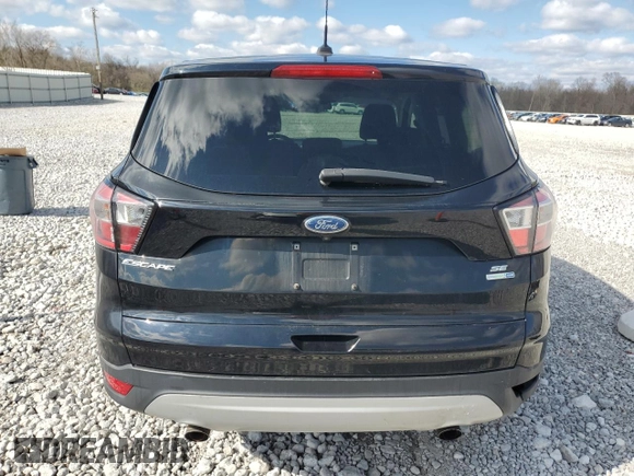 2017 Ford Escape SE with VIN 1FMCU9GDXHUC69976, listed as a Copart auction lot 53529355 with 127,074 mi miles and Salvage Title. Bid and sale history available at DreamBid. Image 6.