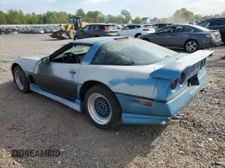 1985 Chevrolet Corvette with VIN 1G1YY0788F5135108, listed as a Copart auction lot 55604065 with Not Provided miles and Clean Title. Bid and sale history available at carsss.com. Image 2.