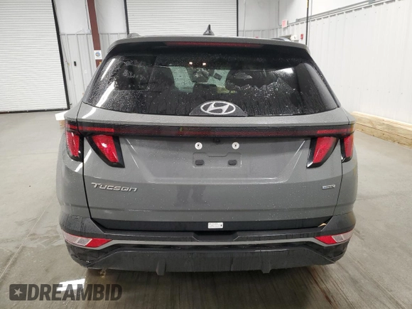 2024 Hyundai Tucson SEL with VIN 5NMJBCDE2RH422077, listed as a Copart auction lot 82210094 with 6,274 mi miles and Salvage Title. Bid and sale history available at carsss.com. Image 6.