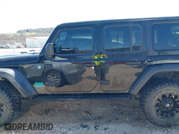 2020 Jeep Wrangler Unlimited Sport S z VIN 1C4HJXDN9LW323205, wystawiony jako IAAI lot #41879292 z przebiegiem 108 499 mil mil oraz . Historia ofert i sprzedaży dostępna na DreamBid. Obrazek 14.