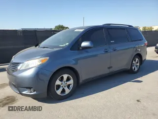 2015 Toyota Sienna LE AAS с VIN 5TDKK3DCXFS608087, выставлен на аукционе Copart как лот 53658895 с пробегом 198 667 миль миль и Списание • Salvage title. История ставок и продаж доступна на DreamBid. Изображение 1.