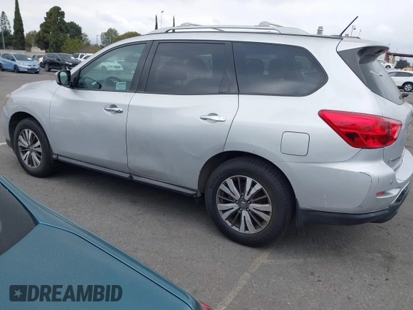 2018 Nissan Pathfinder SL with VIN 5N1DR2MN3JC674373, listed as a IAAI auction lot 41699281 with 56,254 mi miles. Bid and sale history available at carsss.com. Image 14.