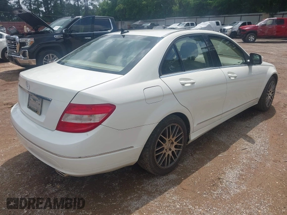 2008 Mercedes-Benz C 300 Sport with VIN WDDGF54X48F150788, listed as a IAAI auction lot 42142091 with 229,367 mi miles and . Bid and sale history available at carsss.com. Image 4.