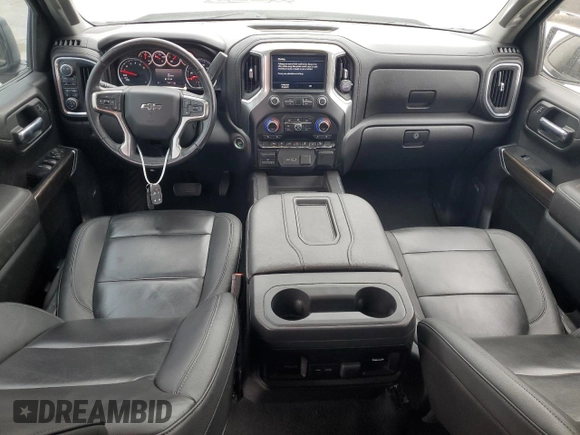2021 Chevrolet Silverado 1500 LT Trail Boss with VIN 3GCPYFED3MG350715, listed as a Copart auction lot 44524305 with 77,857 mi miles and Salvage Title. Bid and sale history available at DreamBid. Image 8.