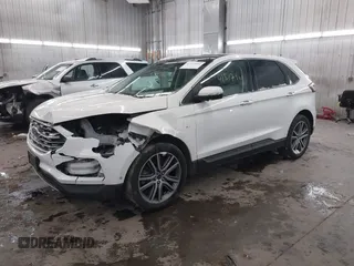 2020 Ford Edge Titanium with VIN 2FMPK4K96LBB31461, listed as a IAAI auction lot 41517961 with 140,018 mi miles. Bid and sale history available at carsss.com. Image 2.