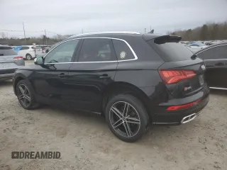2020 Audi SQ5 Premium Plus with VIN WA1B4AFY6L2019929, listed as a Copart auction lot 48284624 with 34,192 mi miles and . Bid and sale history available at DreamBid. Image 2.