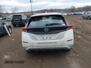 2023 Nissan LEAF S with VIN 1N4AZ1BV7PC551730, listed as a IAAI auction lot 41592504 with 17,423 mi miles and . Bid and sale history available at DreamBid. Image 16.