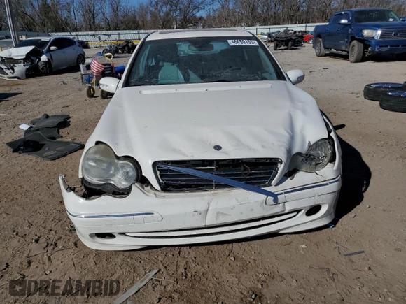 2003 Mercedes-Benz C 230/260/280/320 with VIN WDBRF64J53F423782, listed as a Copart auction lot 46459155 with Not Provided miles and Salvage Title. Bid and sale history available at DreamBid. Image 5.