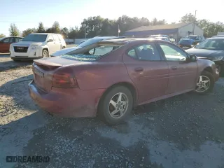 2004 Pontiac Grand Prix GT1 with VIN 2G2WP522241272842, listed as a Copart auction lot 42185785 with 0 mi miles and Salvage Title. Bid and sale history available at carsss.com. Image 3.