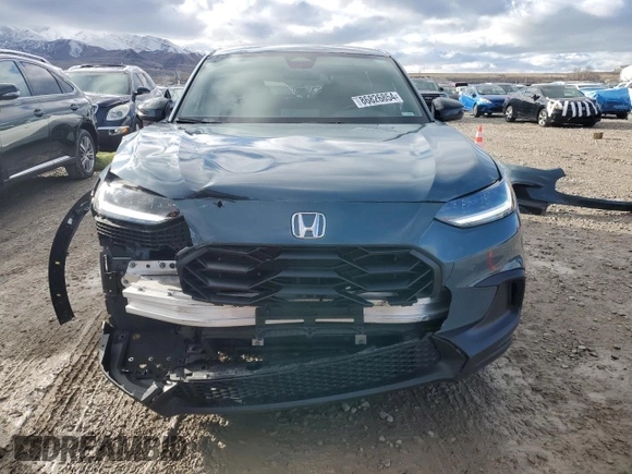2024 Honda HR-V Sport with VIN 3CZRZ2H53RM765670, listed as a Copart auction lot 86826854 with 12,841 mi miles and Salvage Title. Bid and sale history available at carsss.com. Image 5.
