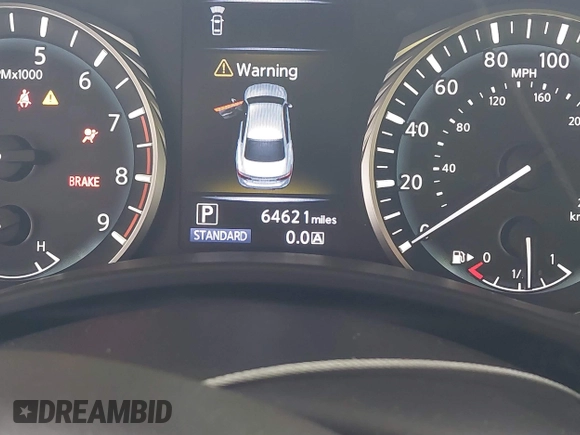 2020 Infiniti Q50 Luxe with VIN JN1EV7AP4LM206062, listed as a IAAI auction lot 41208388 with 64,621 mi miles and . Bid and sale history available at DreamBid. Image 7.