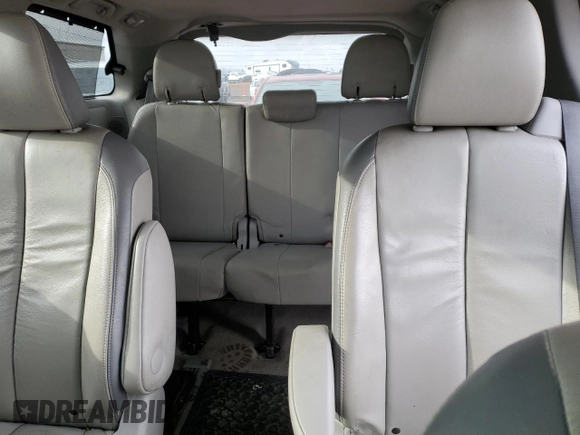2012 Toyota Sienna XLE with VIN 5TDDK3DC3CS045999, listed as a Copart auction lot 47673225 with 290,448 mi miles and Salvage Title. Bid and sale history available at carsss.com. Image 10.