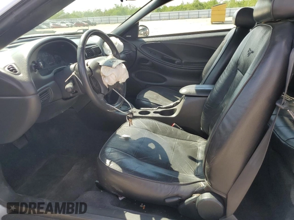 2004 Ford Mustang Deluxe with VIN 1FAFP44694F133988, listed as a Copart auction lot 50846395 with 166,918 mi miles and Salvage Title. Bid and sale history available at carsss.com. Image 7.