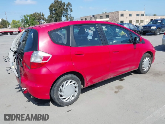 2013 Honda Fit with VIN JHMGE8H38DC037362, listed as a IAAI auction lot 42119334 with 269,726 mi miles. Bid and sale history available at carsss.com. Image 4.