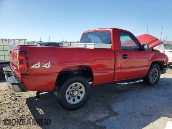 2006 Chevrolet Silverado 1500 Work Truck with VIN 3GCEK14X16G268945, listed as a Copart auction lot 49588845 with 277,444 mi miles and Salvage Title. Bid and sale history available at carsss.com. Image 3.