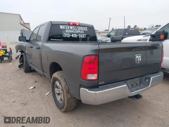 2019 Ram 1500 Classic Express with VIN 1C6RR6FT5KS745987, listed as a IAAI auction lot 41288475 with 126,339 mi miles. Bid and sale history available at carsss.com. Image 3.