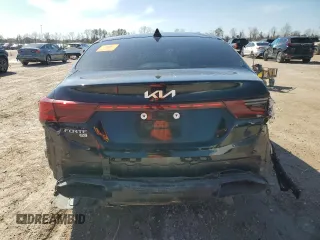 2024 Kia Forte LX with VIN 3KPF24ADXRE766903, listed as a Copart auction lot 47086535 with 22,549 mi miles and Salvage Title. Bid and sale history available at carsss.com. Image 6.