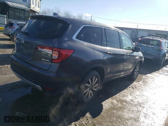 2020 Honda Pilot EX z VIN 5FNYF6H30LB065522, wystawiony jako Copart lot #47114655 z przebiegiem 23 723 mil mil oraz Nie do naprawy • Non repairable. Historia ofert i sprzedaży dostępna na DreamBid. Obrazek 3.