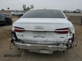 2019 Audi A6 Premium Plus with VIN WAUE8AF29KN127880, listed as a Copart auction lot 53241874 with 54,968 mi miles. Bid and sale history available at carsss.com. Image 6.