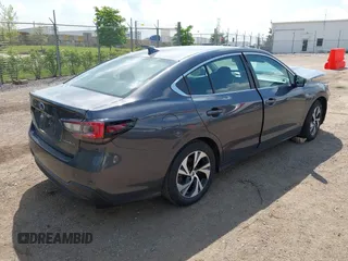 2022 Subaru Legacy with VIN 4S3BWAB60N3012220, listed as a IAAI auction lot 42235550 with 65,861 mi miles and . Bid and sale history available at DreamBid. Image 4.