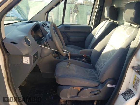 2013 Ford Transit Connect XL with VIN NM0LS6AN9DT140764, listed as a Copart auction lot 64703595 with 199,454 mi miles and Salvage title. Bid and sale history available at DreamBid. Image 7.