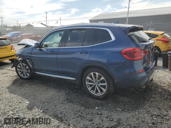 2019 BMW X3 xDrive30i with VIN 5UXTR9C5XKLD93135, listed as a Copart auction lot 62034204 with 0 mi miles and Salvage Title. Bid and sale history available at carsss.com. Image 2.