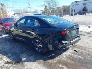 2022 Nissan Sentra SV with VIN 3N1AB8CV9NY235680, listed as a IAAI auction lot 41523366 with 27,277 mi miles and . Bid and sale history available at DreamBid. Image 3.