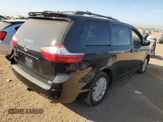2016 Toyota Sienna LE with VIN 5TDJK3DC3GS129636, listed as a Copart auction lot 75938494 with 137,348 mi miles and Salvage Title. Bid and sale history available at carsss.com. Image 3.