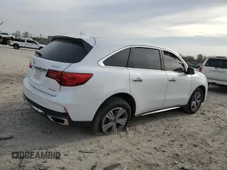 2020 Acura MDX with VIN 5J8YD4H35LL011819, listed as a Copart auction lot 49128563 with 47,861 mi miles. Bid and sale history available at carsss.com. Image 3.