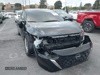 2024 Nissan Sentra S with VIN 3N1AB8BV0RY377035, listed as a IAAI auction lot 41549997 with 5,563 mi miles and . Bid and sale history available at DreamBid. Image 1.