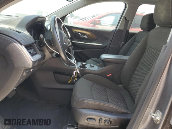 2021 GMC Terrain SLE with VIN 3GKALMEV0ML357375, listed as a Copart auction lot 68809014 with 73,186 mi miles and Salvage title. Bid and sale history available at DreamBid. Image 7.