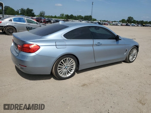 2014 BMW 4 Series 428i z VIN WBA3N3C55EF710553, wystawiony jako Copart lot #54341845 z przebiegiem 119 056 mil mil oraz Szkoda całkowita • Salvage title. Historia ofert i sprzedaży dostępna na DreamBid. Obrazek 3.
