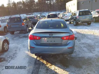 2017 Infiniti Q50 3.0t Premium with VIN JN1EV7AR0HM838534, listed as a IAAI auction lot 41625322 with 130,090 mi miles. Bid and sale history available at carsss.com. Image 15.
