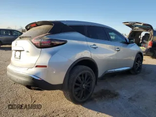 2022 Nissan Murano SL with VIN 5N1AZ2CJ6NC117416, listed as a Copart auction lot 86706434 with 21,859 mi miles and Salvage Title. Bid and sale history available at carsss.com. Image 3.