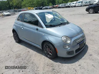 2013 FIAT 500 Sport with VIN 3C3CFFBR8DT587247, listed as a IAAI auction lot 42669193 with 136,050 mi miles and . Bid and sale history available at DreamBid. Image 1.