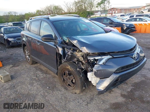 2016 Toyota RAV4 LE with VIN JTMBFREV1GD187414, listed as a IAAI auction lot 42033130 with 123,955 mi miles and . Bid and sale history available at carsss.com. Image 1.