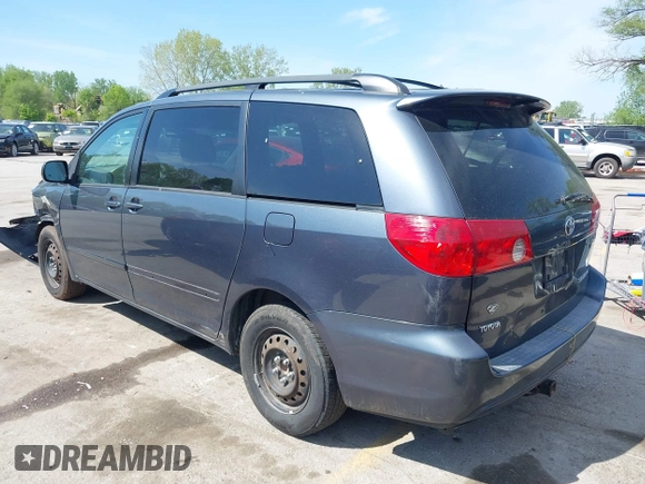 2006 Toyota Sienna CE with VIN 5TDZA23C66S505374, listed as a IAAI auction lot 42068566 with 222,004 mi miles. Bid and sale history available at carsss.com. Image 3.
