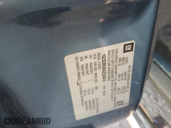 2010 Chevrolet Silverado 1500 LS with VIN 1GCSCREAXAZ224413, listed as a Copart auction lot 77963294 with 273,433 mi miles and Salvage Title. Bid and sale history available at DreamBid. Image 12.