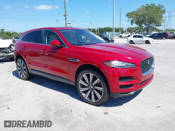 2017 Jaguar F-Pace 35t Prestige with VIN SADCK2BV6HA082810, listed as a IAAI auction lot 42030622 with 87,693 mi miles and . Bid and sale history available at DreamBid. Image 1.