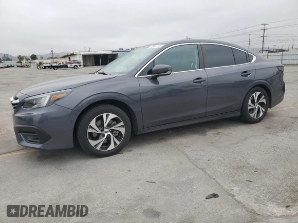 2022 Subaru Legacy Premium with VIN 4S3BWAD66N3013269, listed as a Copart auction lot 59304775 with 60,118 mi miles and Salvage title. Bid and sale history available at DreamBid. Image 1.