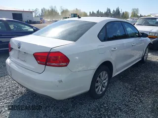 2012 Volkswagen Passat S with VIN 1VWAH7A33CC020242, listed as a IAAI auction lot 42034882 with 188,488 mi miles and . Bid and sale history available at DreamBid. Image 4.