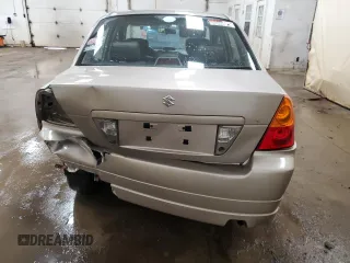 2006 Suzuki Aerio z VIN JS2RB61S865300102, wystawiony jako Copart lot #47967855 z przebiegiem 127 267 mil mil oraz Czysty tytuł • Clean title. Historia ofert i sprzedaży dostępna na DreamBid. Obrazek 6.