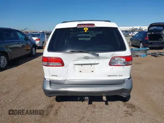 2002 Toyota Sienna LE with VIN 4T3ZF13C62U444564, listed as a IAAI auction lot 41515466 with 284,745 mi miles. Bid and sale history available at carsss.com. Image 17.