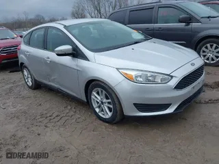 2017 Ford Focus SE with VIN 1FADP3K23HL218852, listed as a IAAI auction lot 41984719 with 35,158 mi miles. Bid and sale history available at carsss.com. Image 1.