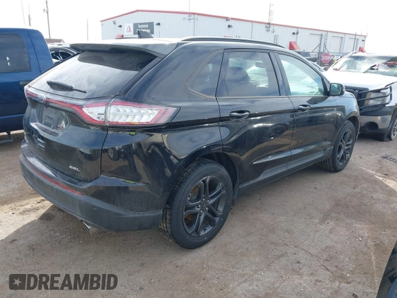 2018 Ford Edge SEL with VIN 2FMPK3J83JBC51377, listed as a IAAI auction lot 41582589 with 41,583 mi miles. Bid and sale history available at carsss.com. Image 4.