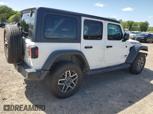 2018 Jeep Wrangler Unlimited Rubicon z VIN 1C4HJXFN3JW176213, wystawiony jako Copart lot #53963755 z przebiegiem 53 094 mil mil oraz Szkoda całkowita • Salvage title. Historia ofert i sprzedaży dostępna na DreamBid. Obrazek 3.